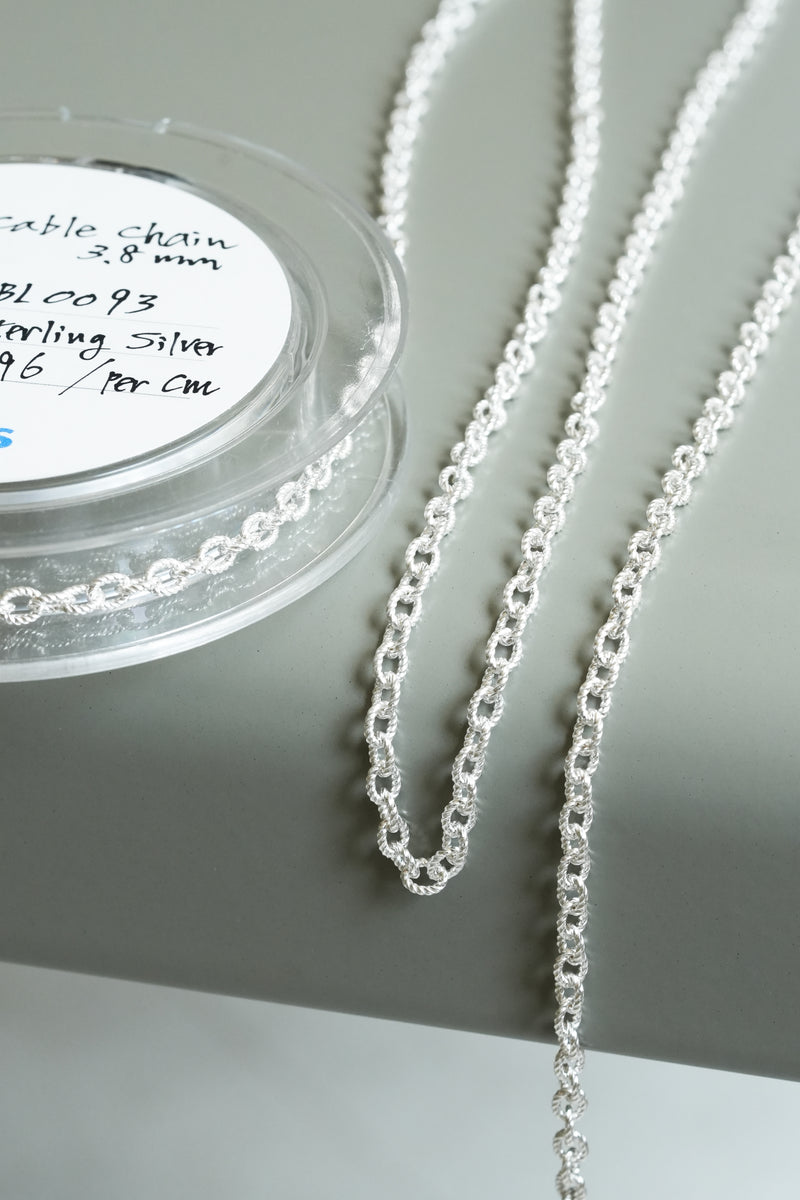 Twist Cable Chain 3.8mm (Ring) ¥4,378 ~ ¥5,764