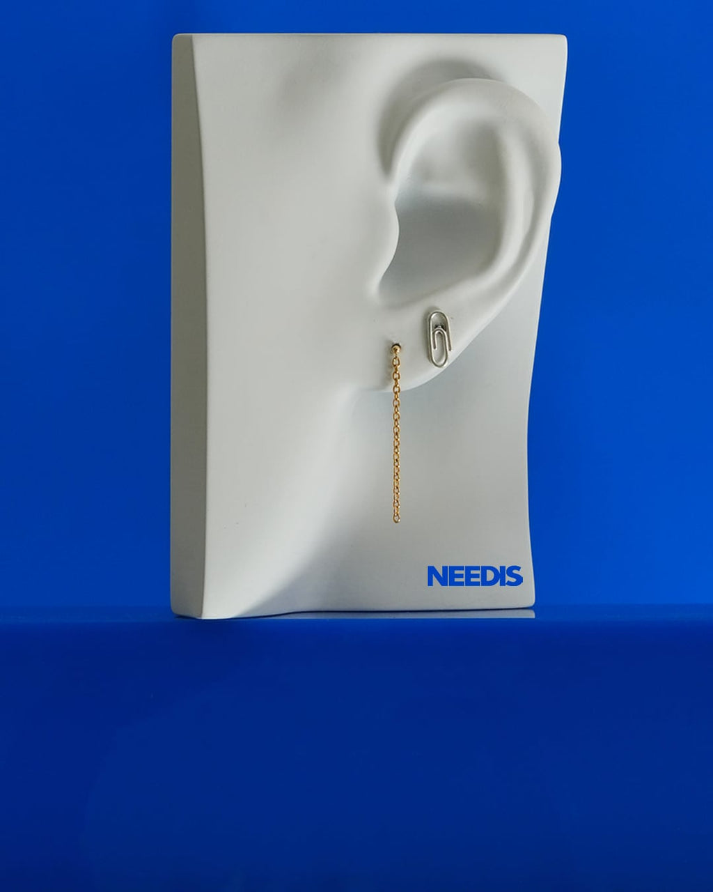 Azuki Chain Pierce K18YG (片耳用)