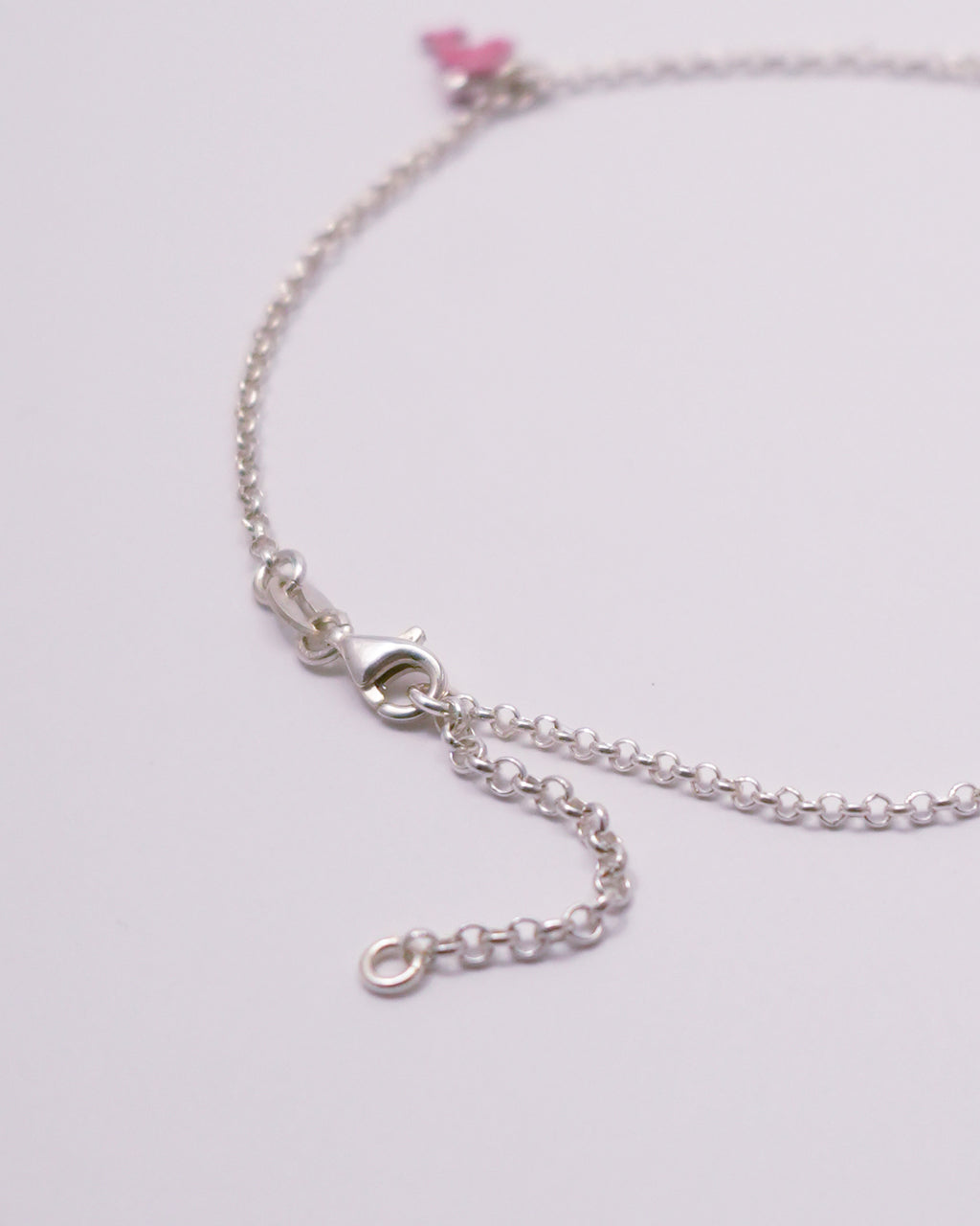 3 Pink Dolphin Anklet