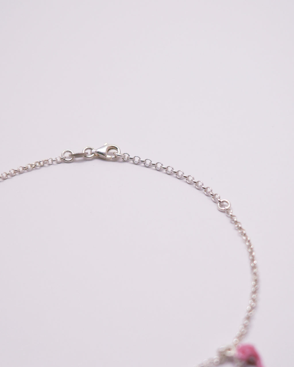 3 Pink Dolphin Anklet