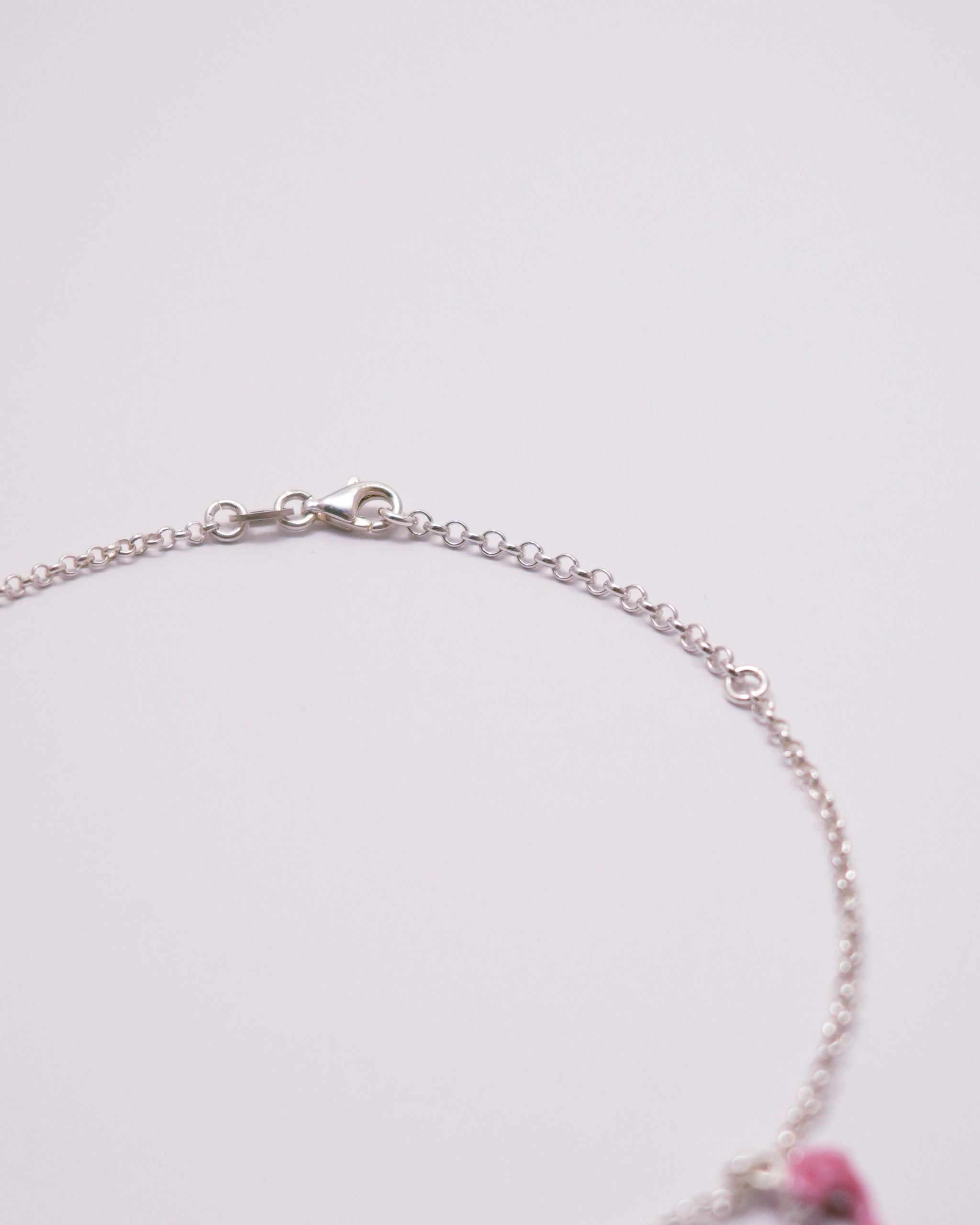 3 Pink Dolphin Anklet