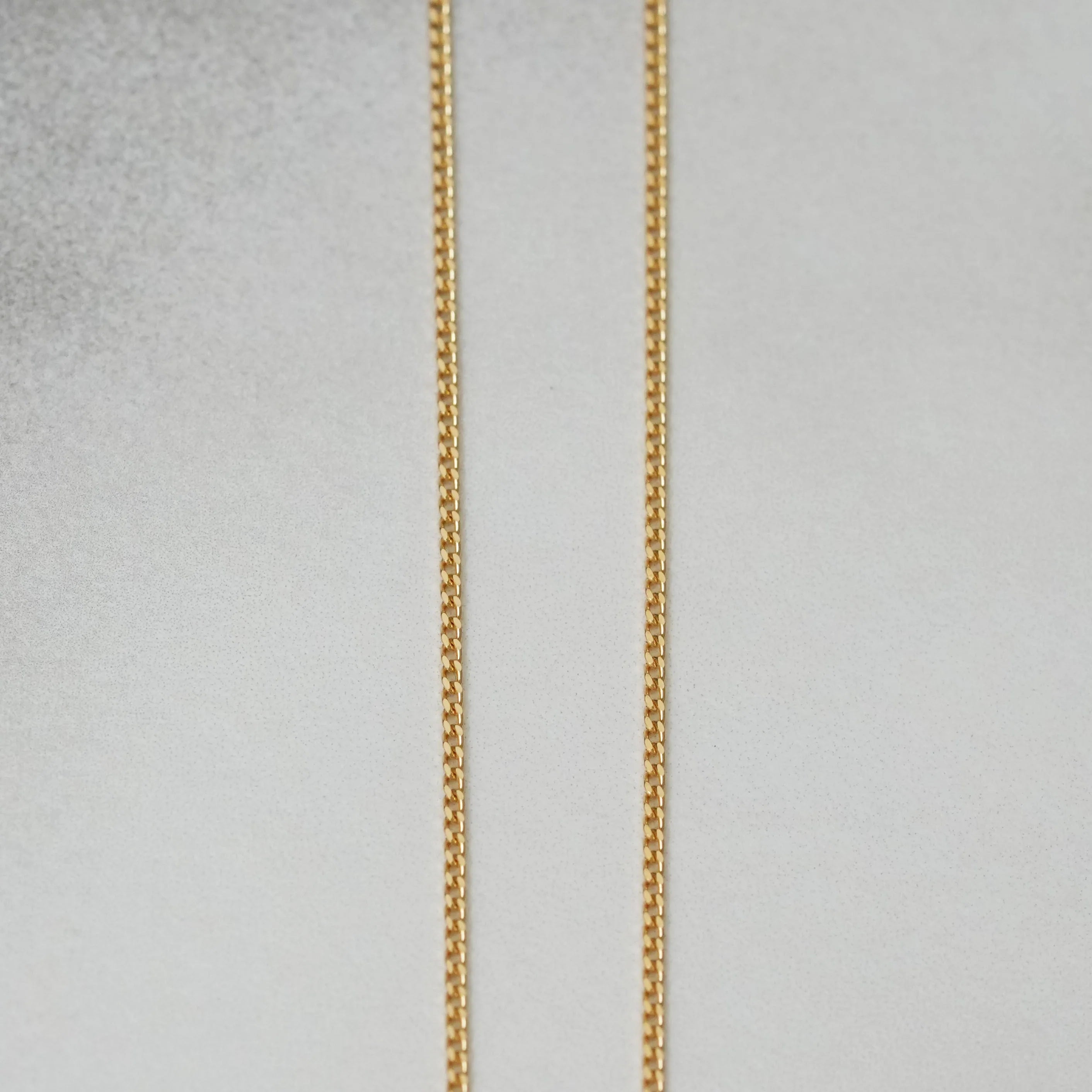 Planer Chain BRACELET K18YG 0.25mm ￥38,885～ ￥48,785