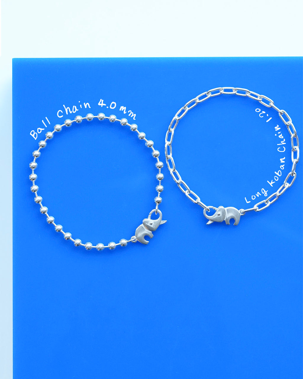 Elephant Clasp Bracelet & Necklace(Long KOBAN) ¥14,861～￥30,327