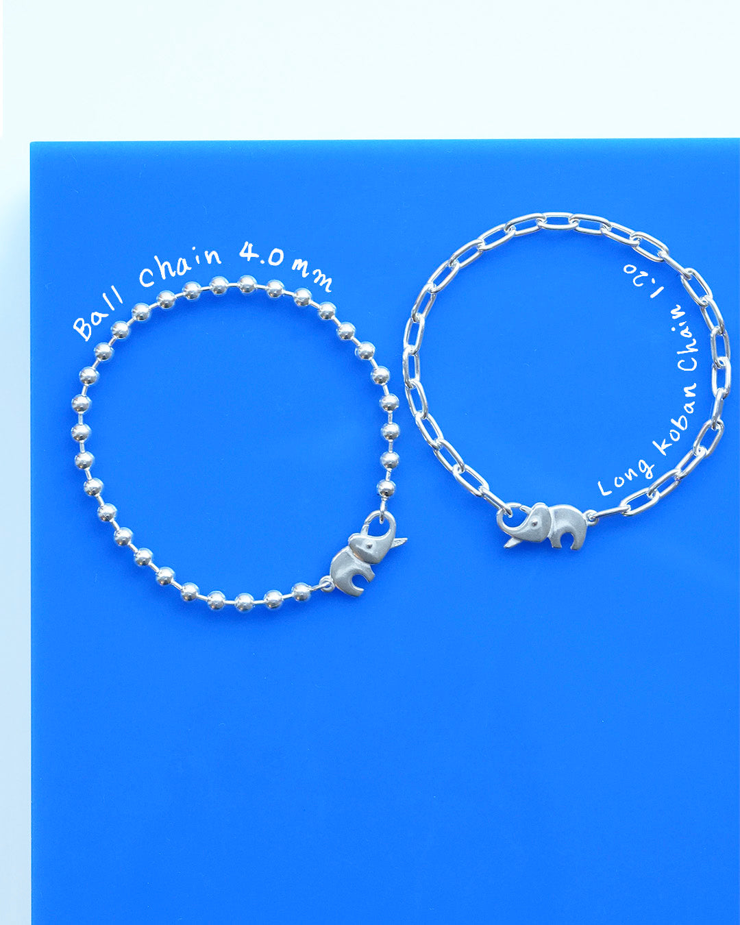 Elephant Clasp Bracelet & Necklace(Long KOBAN) ¥14,861～￥30,327