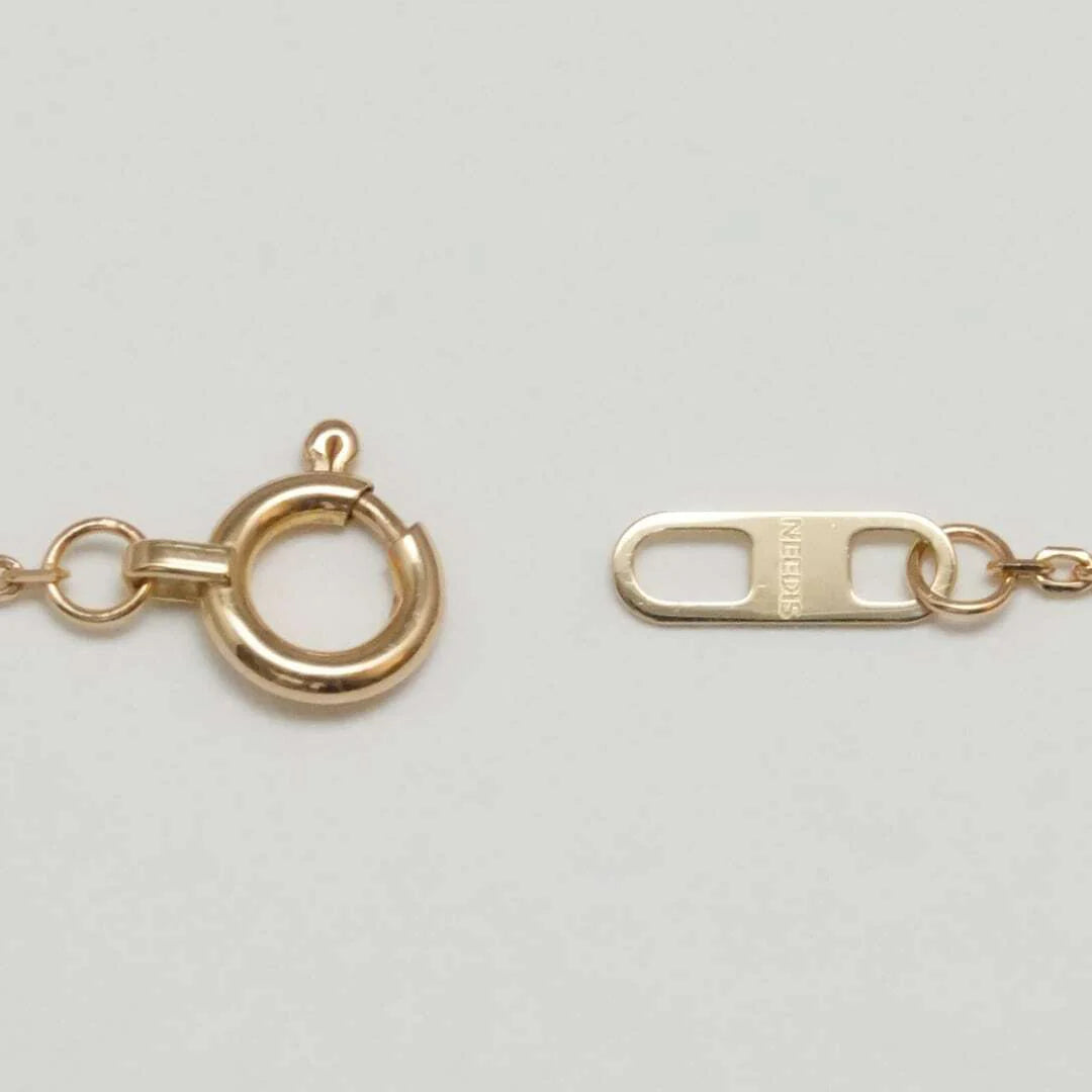 Planer Chain BRACELET K18YG 0.25mm ￥38,885～ ￥48,785