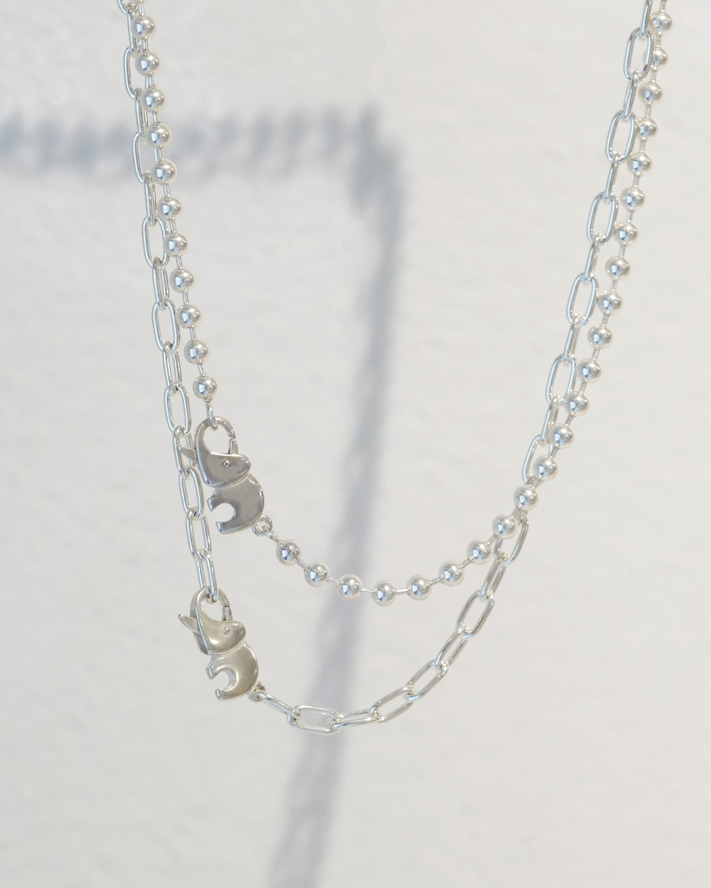 Elephant Clasp Bracelet & Necklace(Long KOBAN) ¥14,861～￥30,327