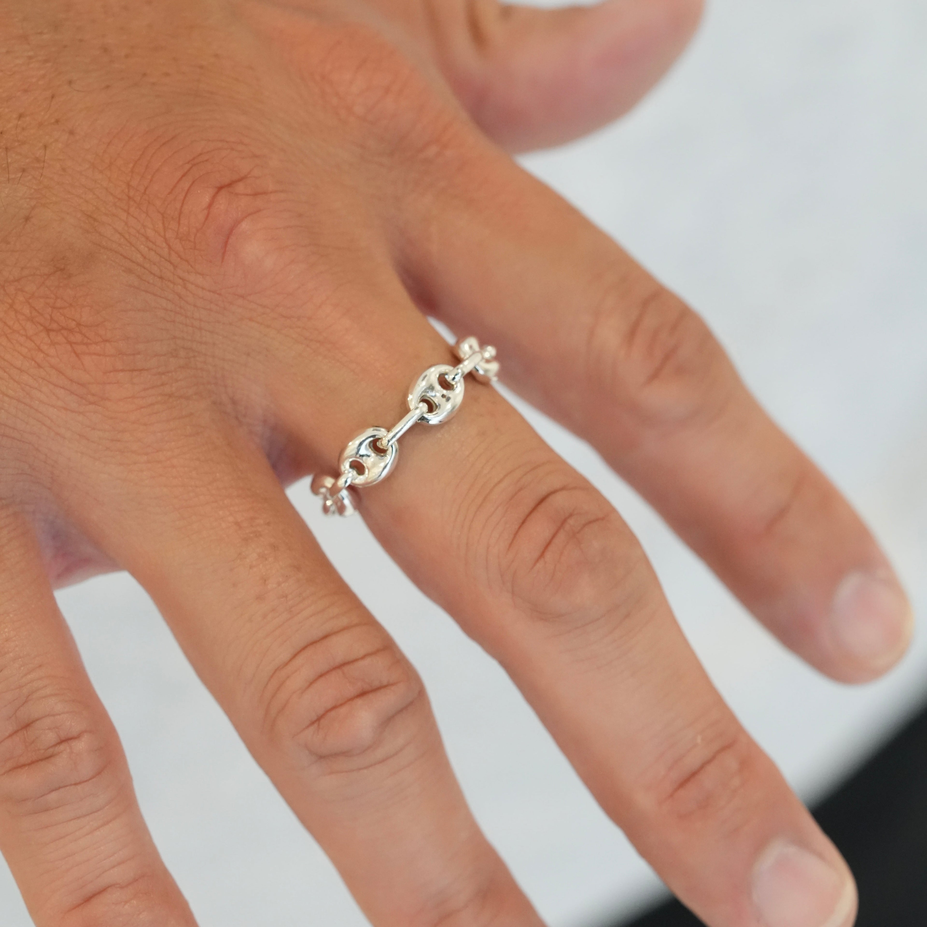 “NEW YORK” Classic Puffed Chain 60 リング ¥6,848～￥7,563