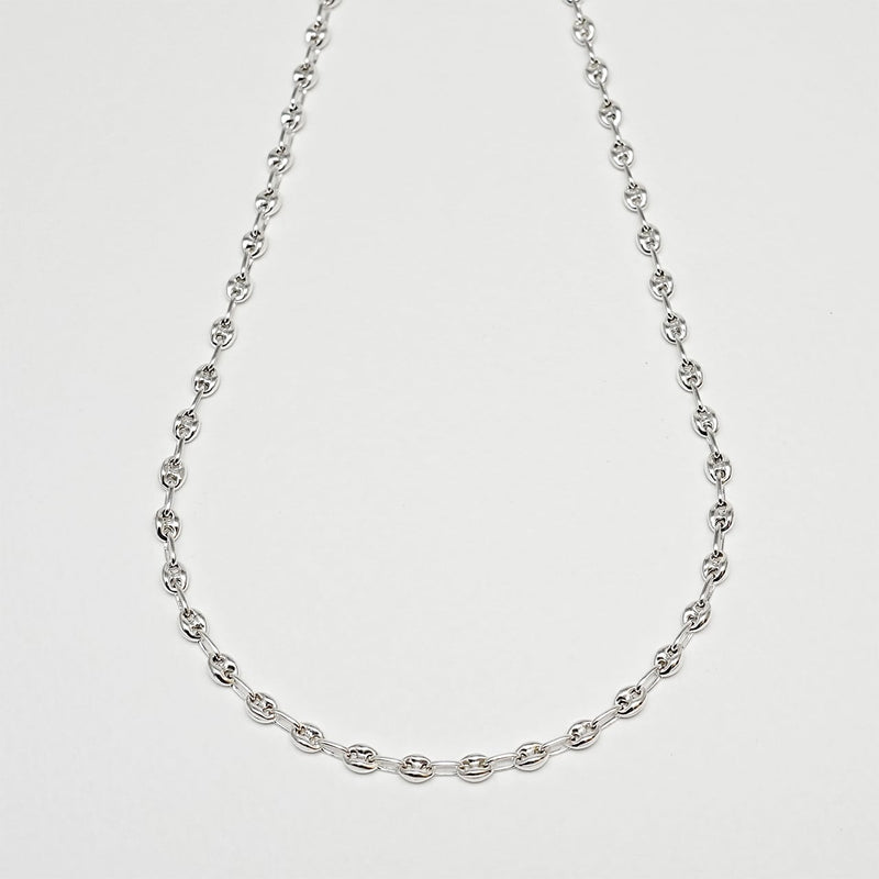 "NEW YORK" Classic Puffed Chain 45 Necklace ¥43,780 ~ ¥53,680