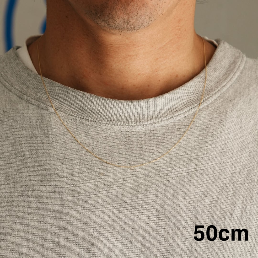 Planer Chain BRACELET or NECKLACE  K10YG 0.20 : ￥12,540- ～ ￥26,268-