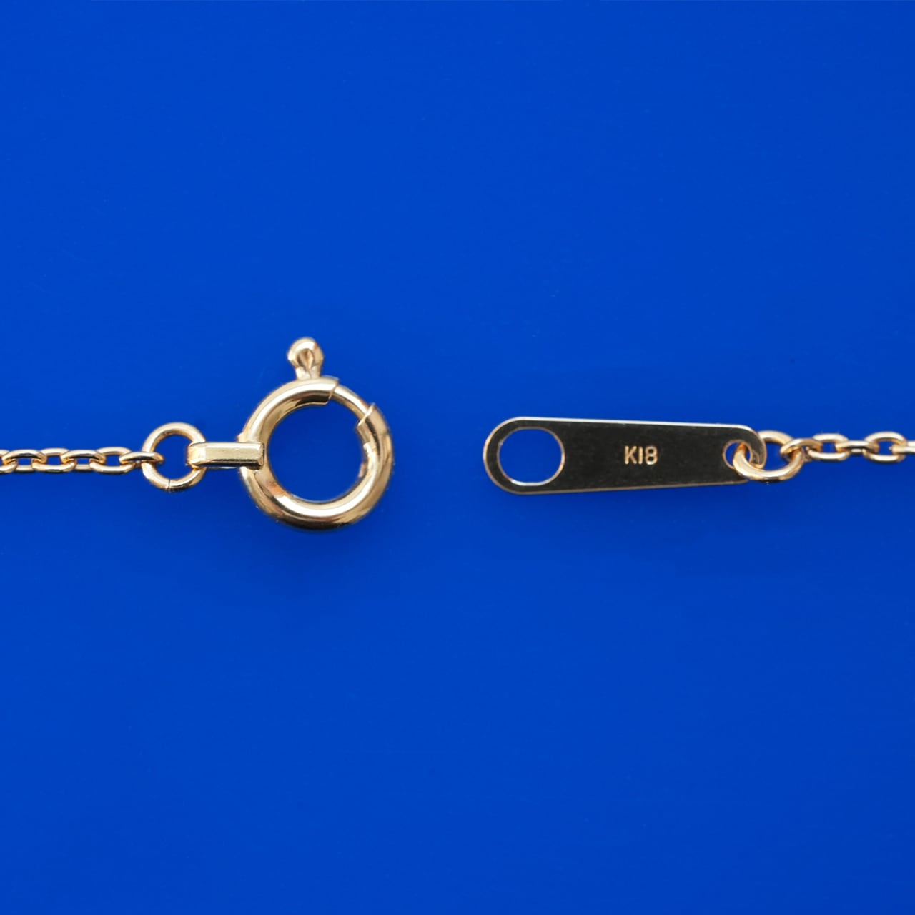 K18 Yellow Gold Azuki Chain 25