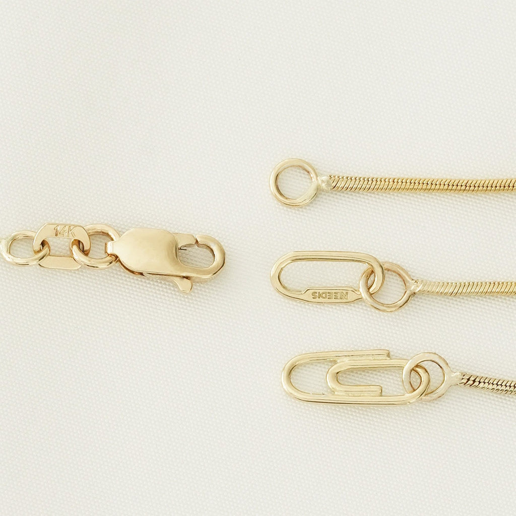 Snake Chain Bracelet K14YG