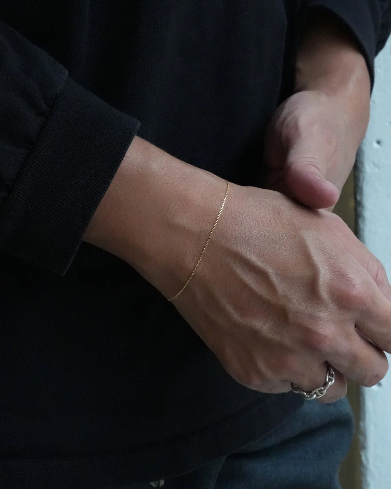Planer Chain BRACELET K18YG 0.25mm ￥38,885～ ￥48,785