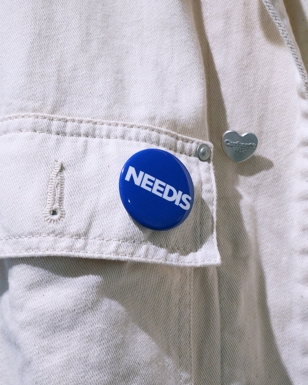 NEEDIS original Pin Badge