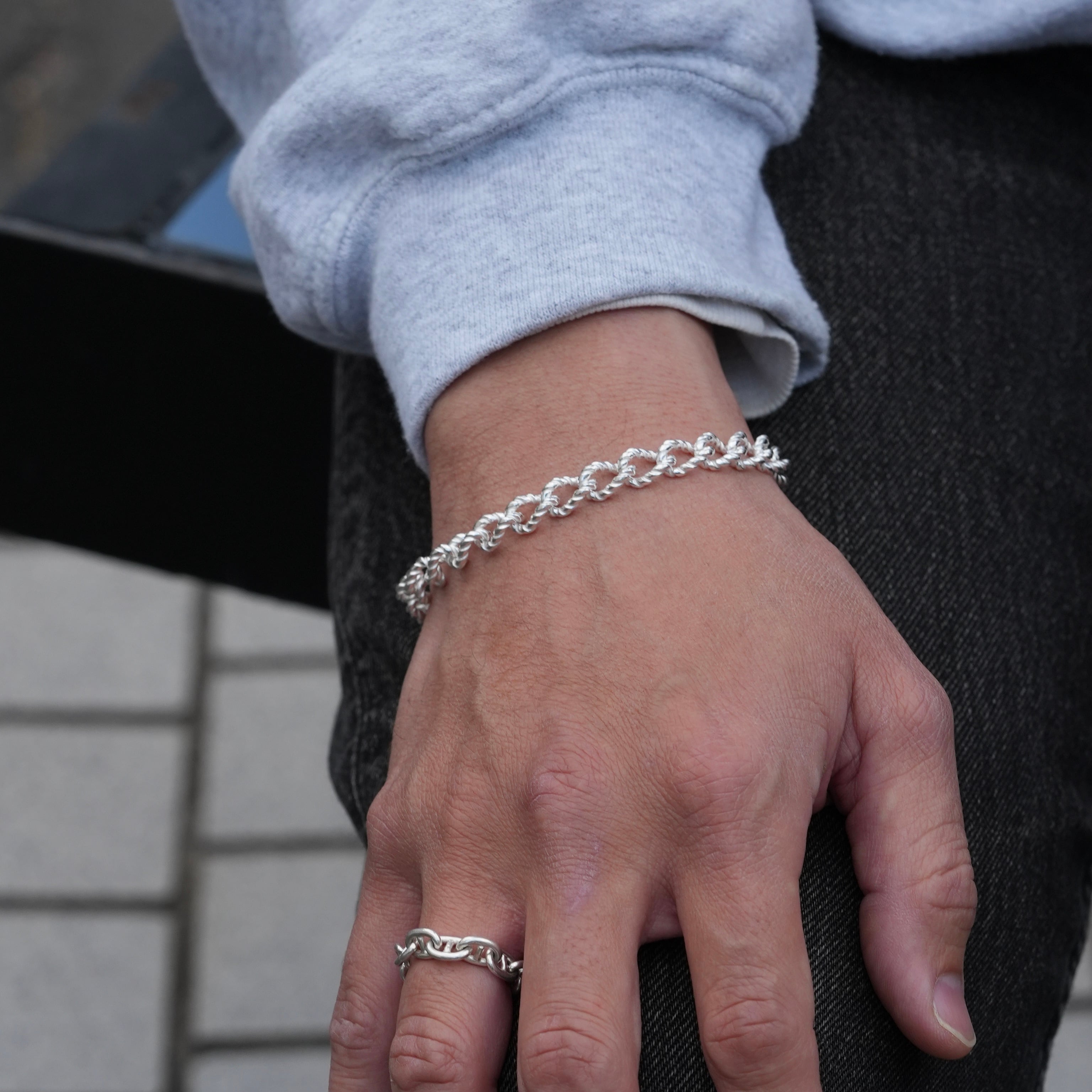 Dead stock Chain Brcelet