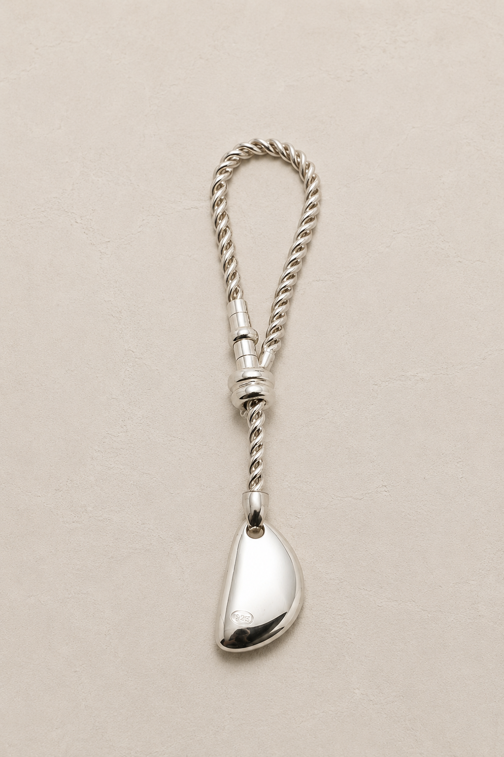Italy Silver Stone Key Holder