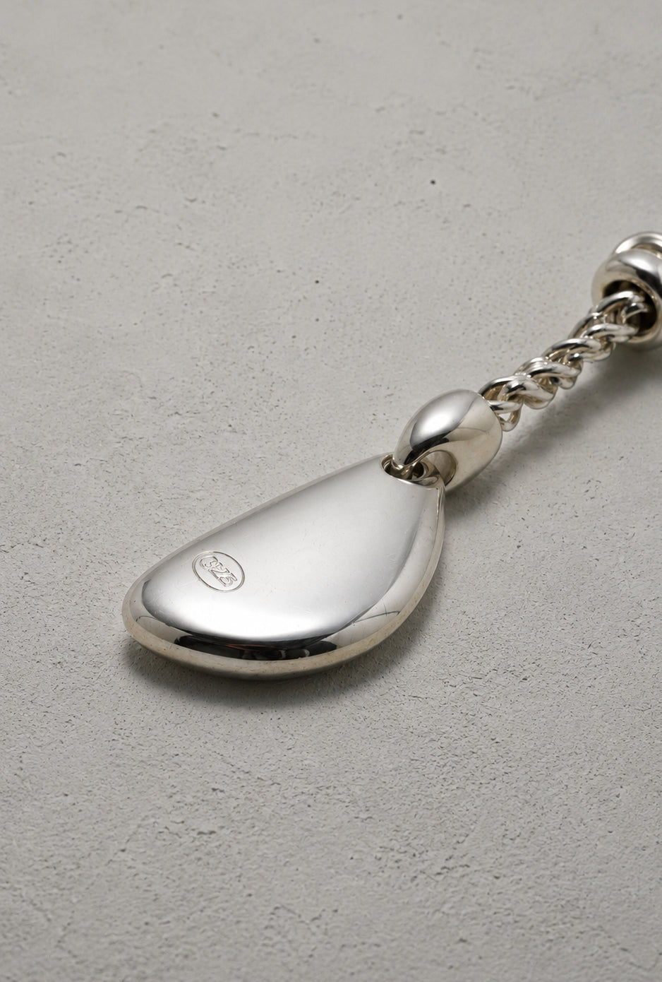 Italy Silver Stone Key Holder