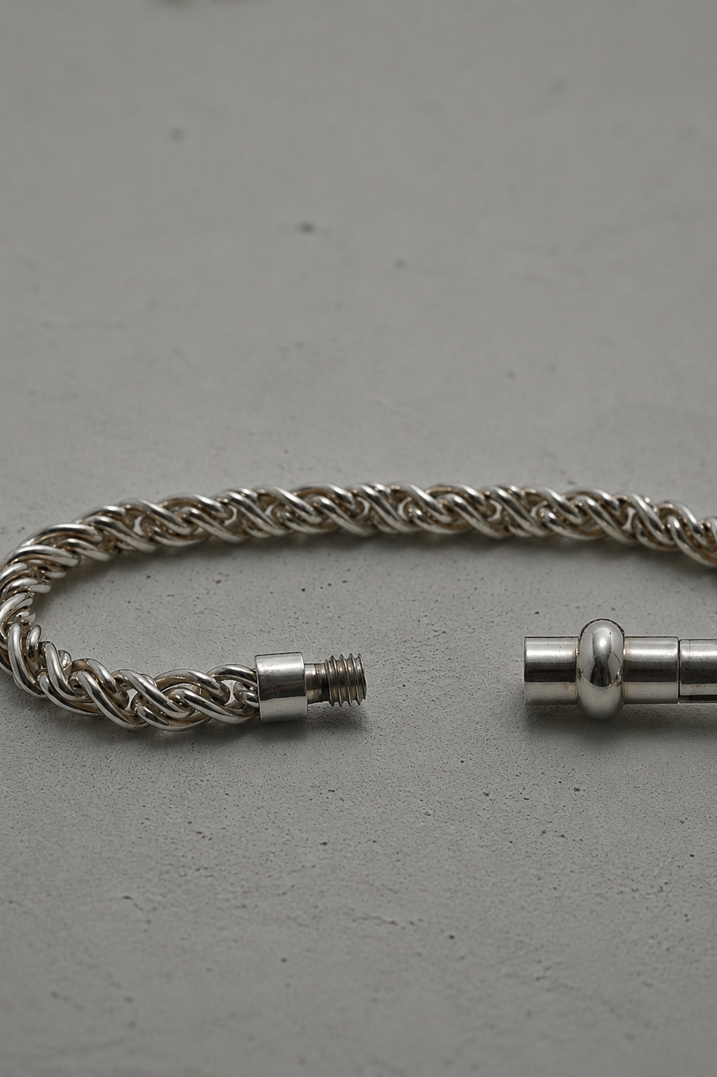 Italy Silver Stone Key Holder