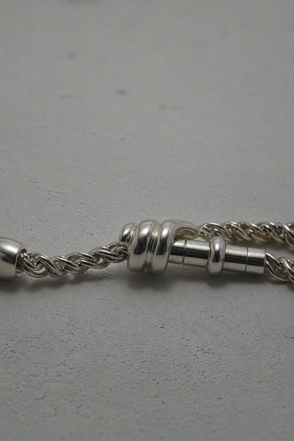 Italy Silver Stone Key Holder