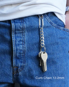Clip Key Chain w/Curb Chain  ¥62,920  or¥82,500