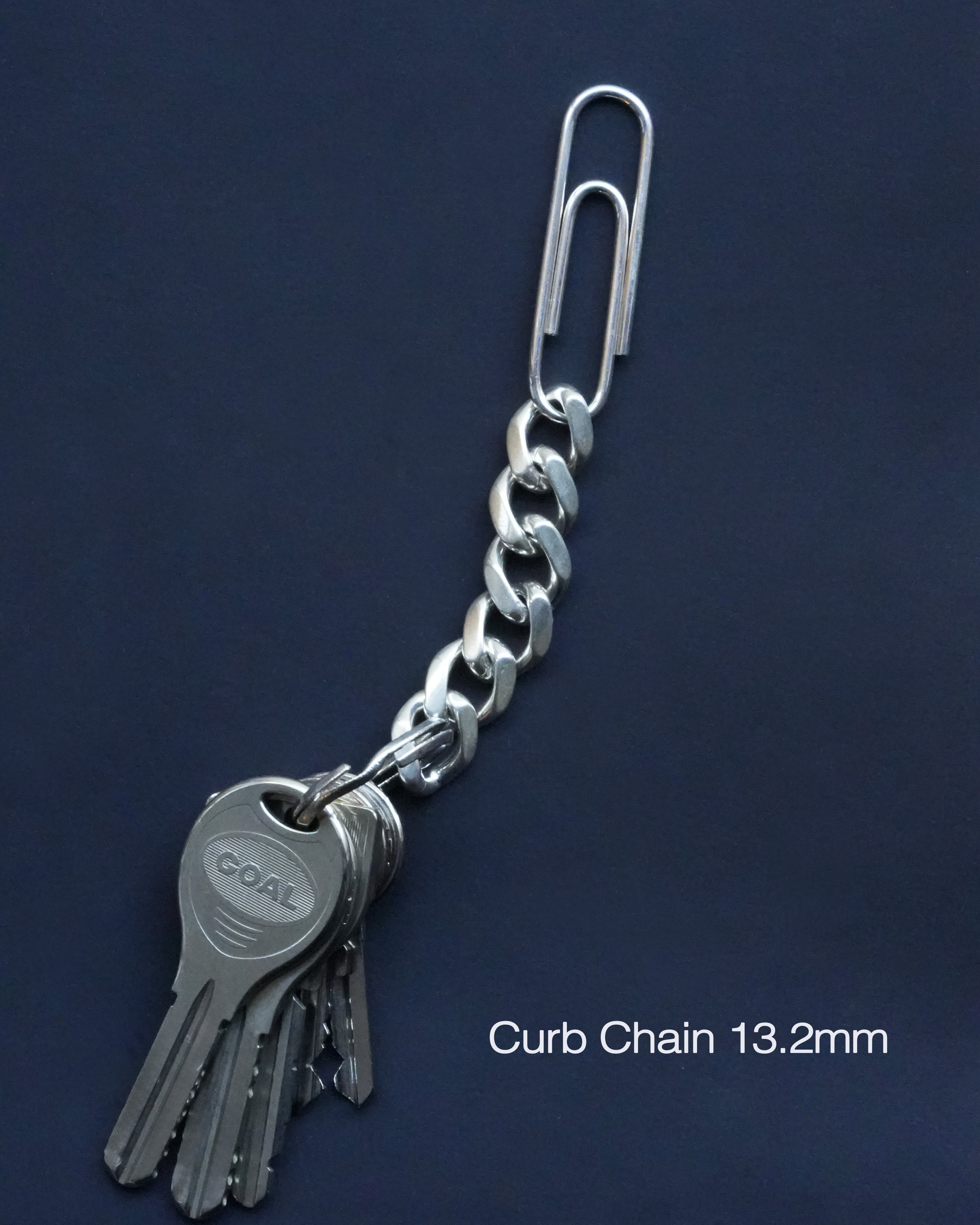 Clip Key Chain w/Curb Chain ¥62,920 or¥82,500 – NEEDIS | ニーディーズ