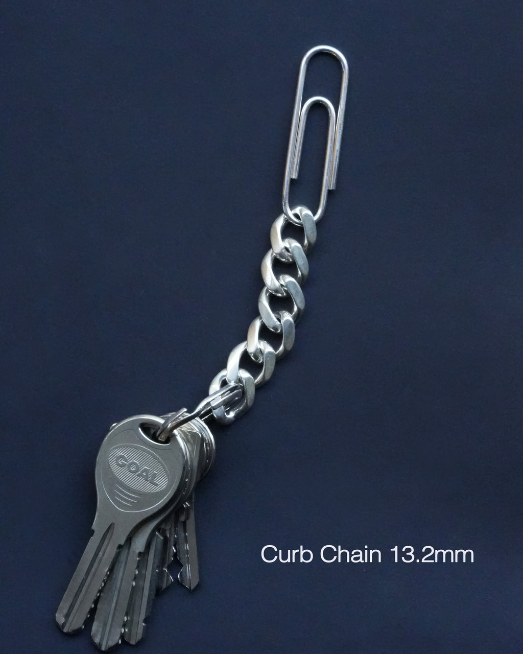 Clip Key Chain w/Curb Chain  ¥61,160 or ¥79,530
