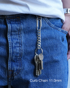 Clip Key Chain w/Curb Chain  ¥62,920  or¥82,500
