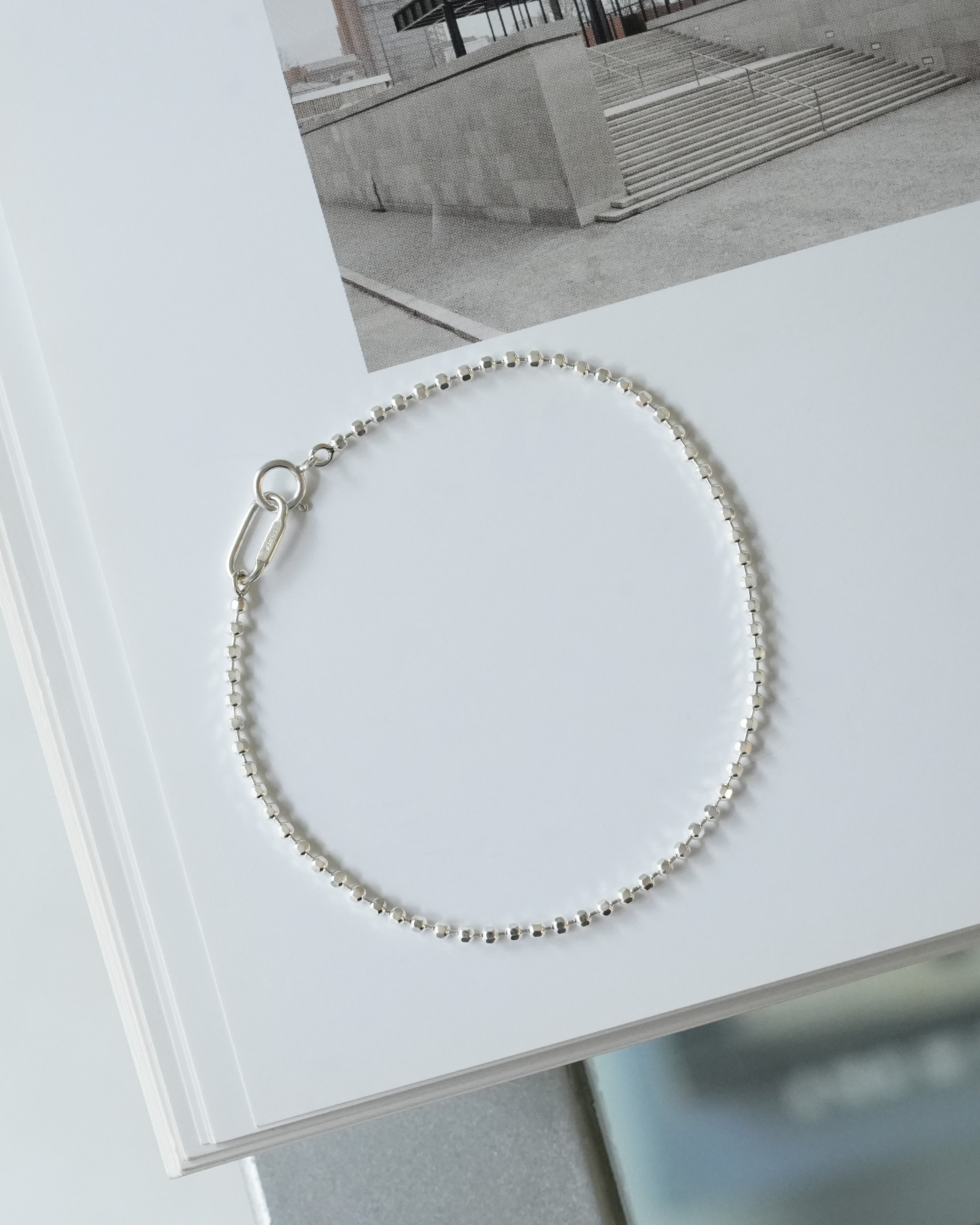 Cut Ball Chain 2.0mm Bracelet　¥8,965 ～¥11,275