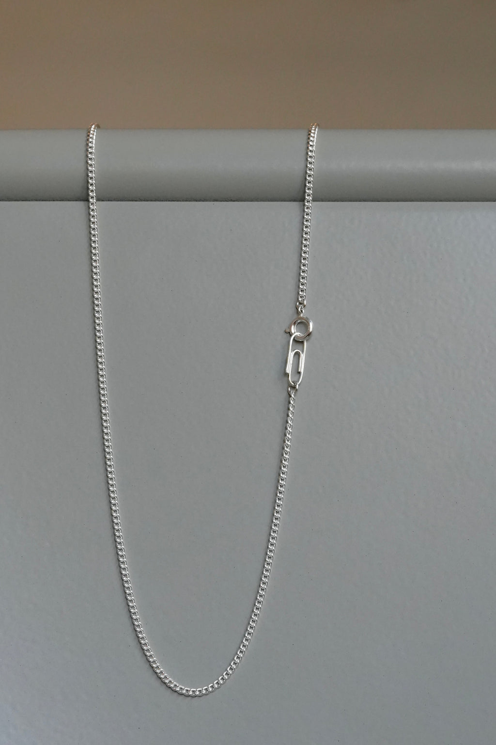 Curb Chain Necklace Silver ¥10,560～￥12,705