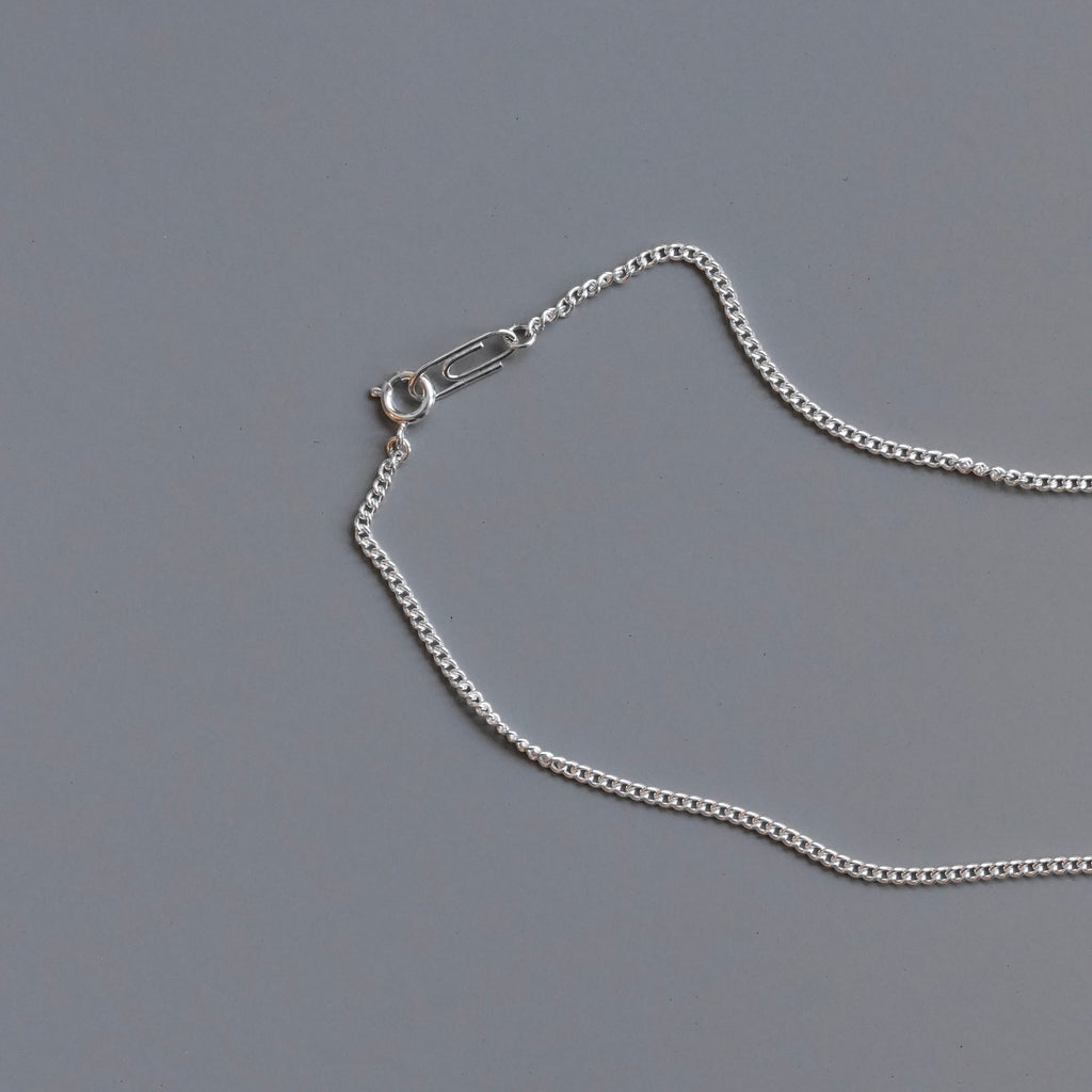 Curb Chain Necklace Silver ¥10,560～￥12,705