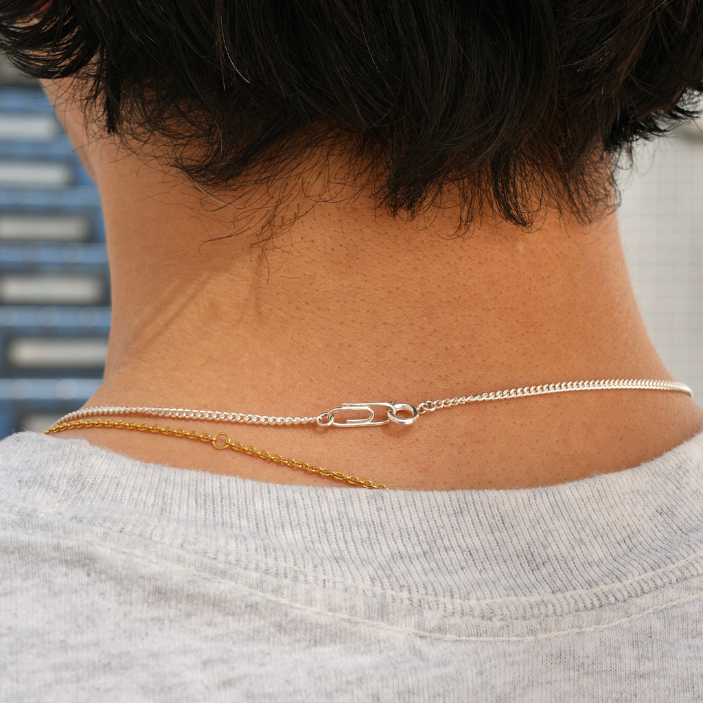 Curb Chain Necklace Silver ¥10,560～￥12,705