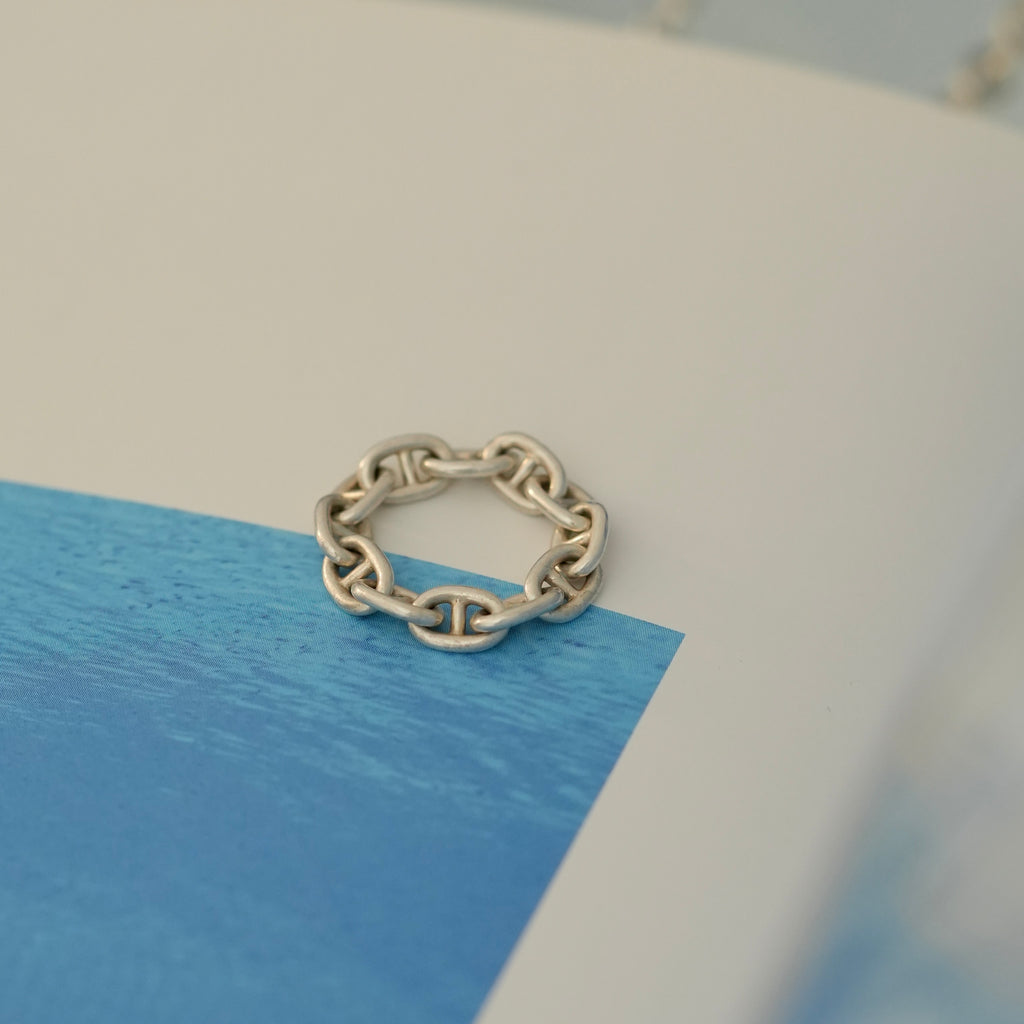 Anchor Chain Ring Silver ¥7,645～￥10,120
