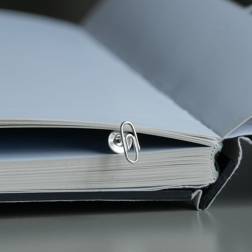 NEEDIS Original small clip end pierce Silver (片耳用)