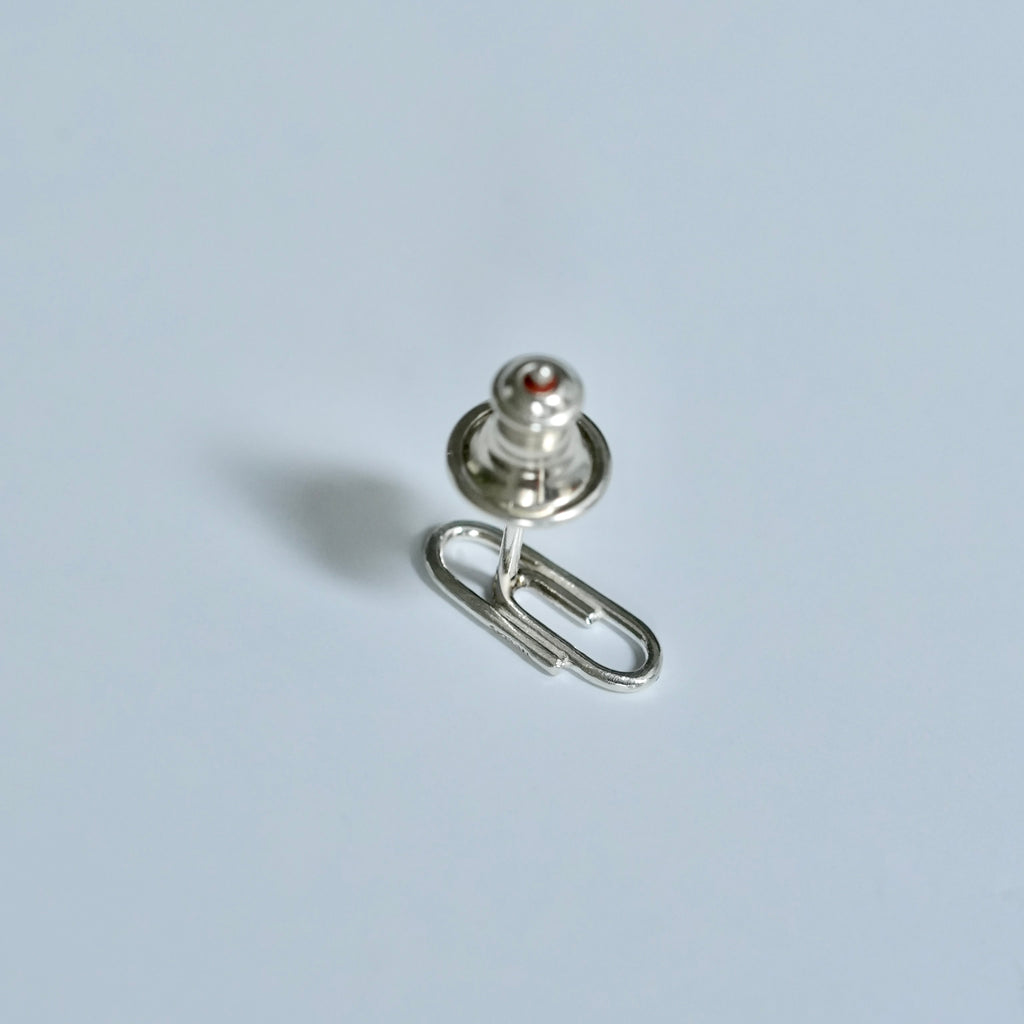 NEEDIS Original small clip end pierce Silver (片耳用)