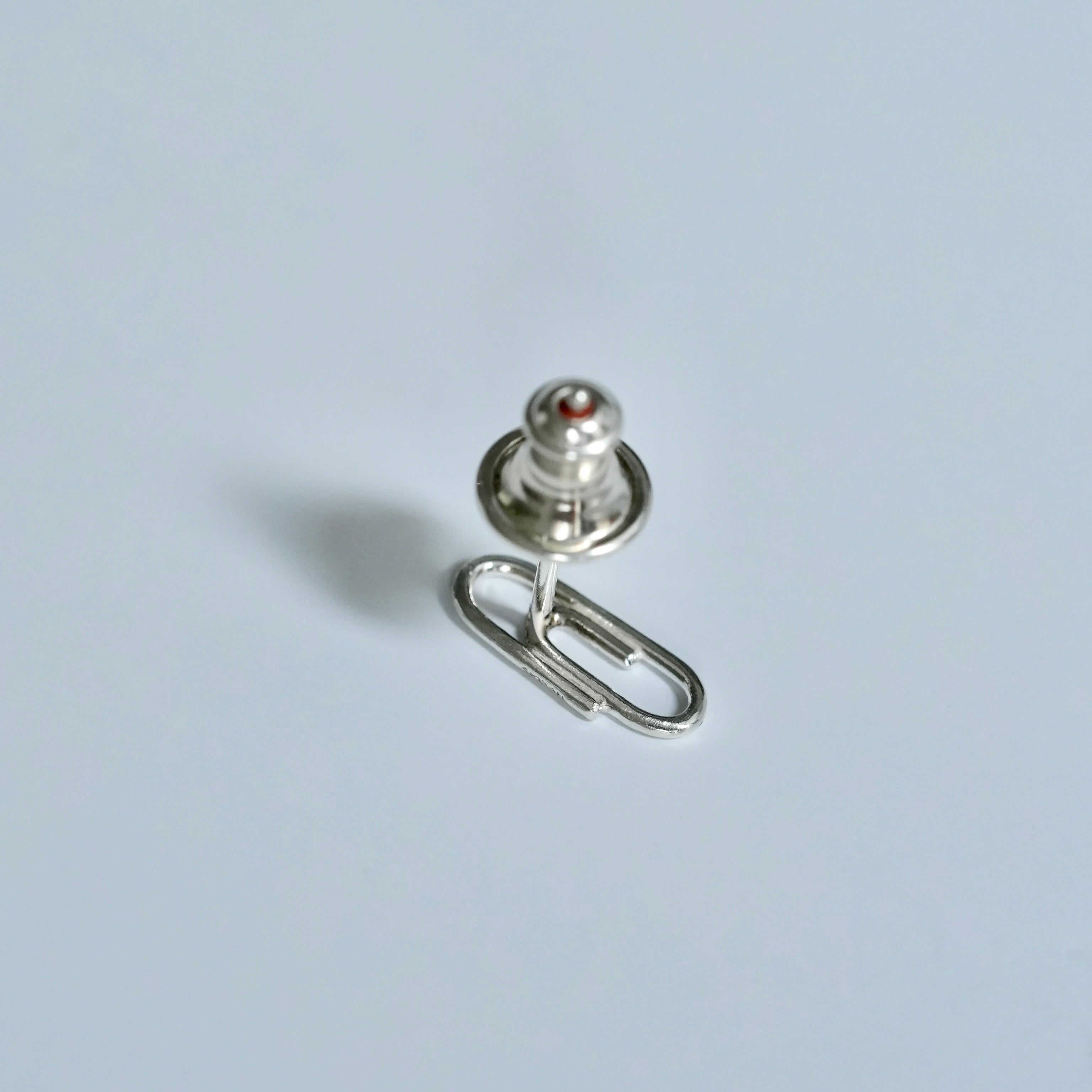 NEEDIS Original small clip end pierce Silver (片耳用)