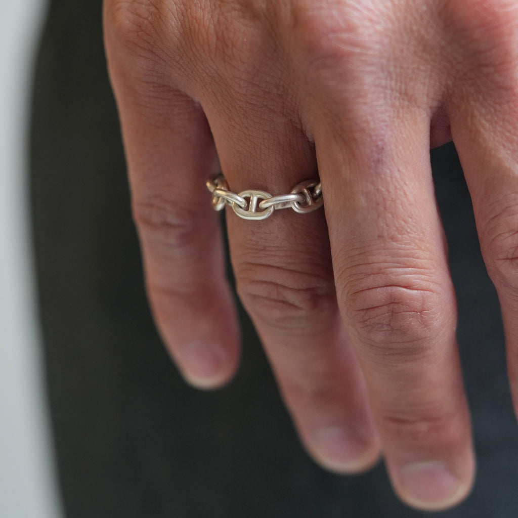 Anchor Chain Ring Silver ¥7,645～￥10,120