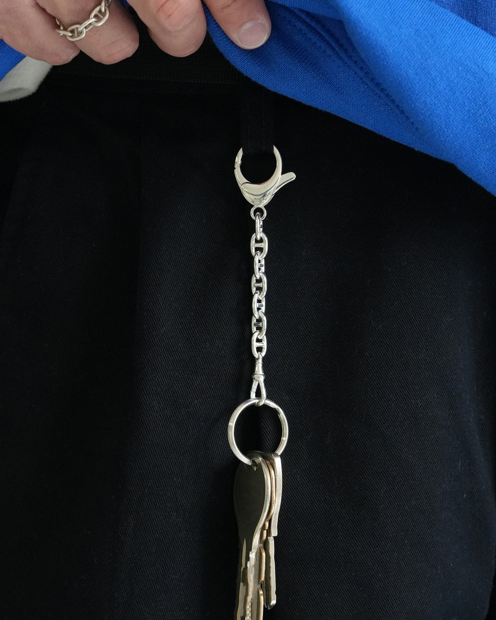 Anchor Short Key Chain 6.8mm – New Clasp Model