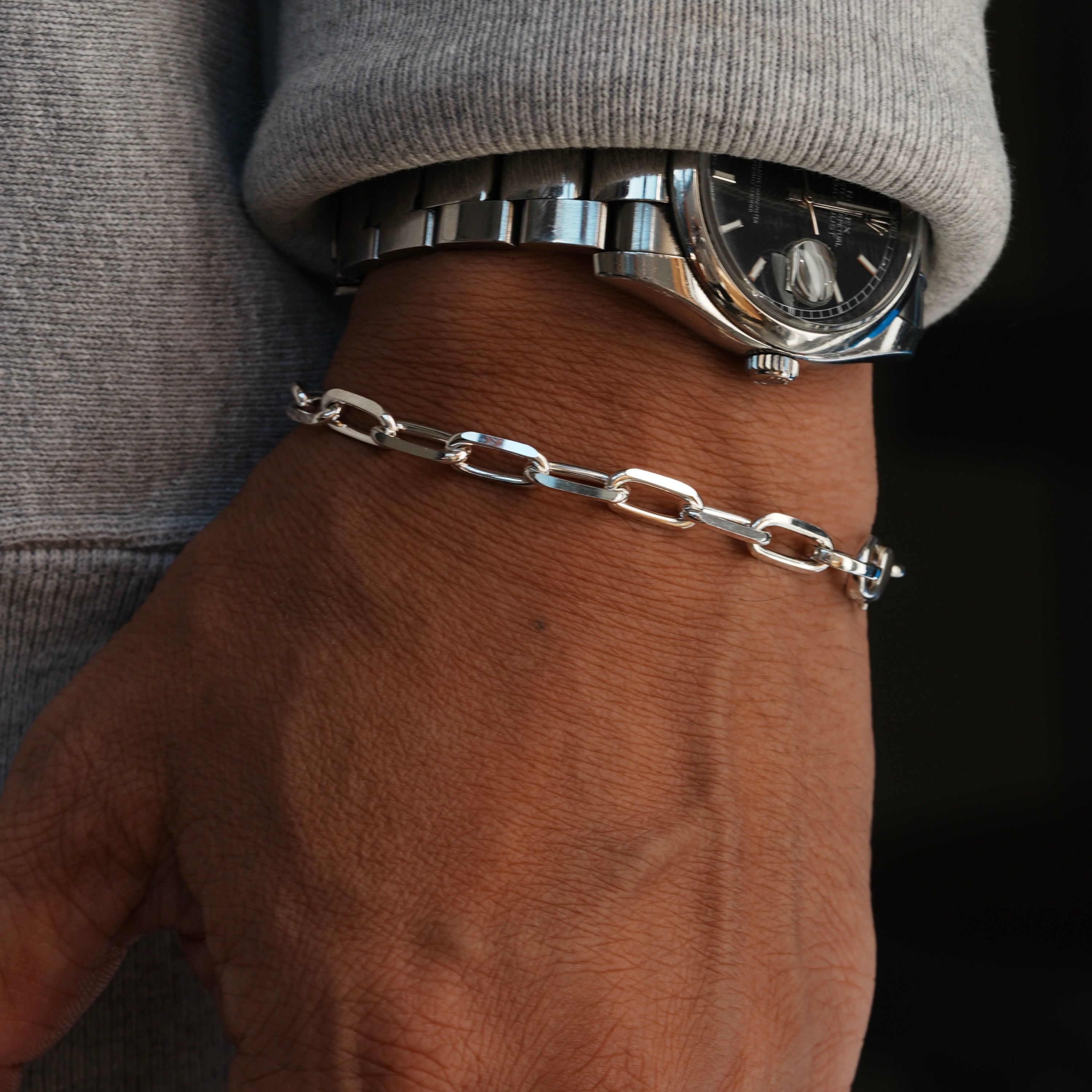 Long Cable Chain Bracelet ¥15,345～￥18,537