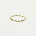 Flat Oval Chain Ring K10YG  ¥8,250 ~¥11,550