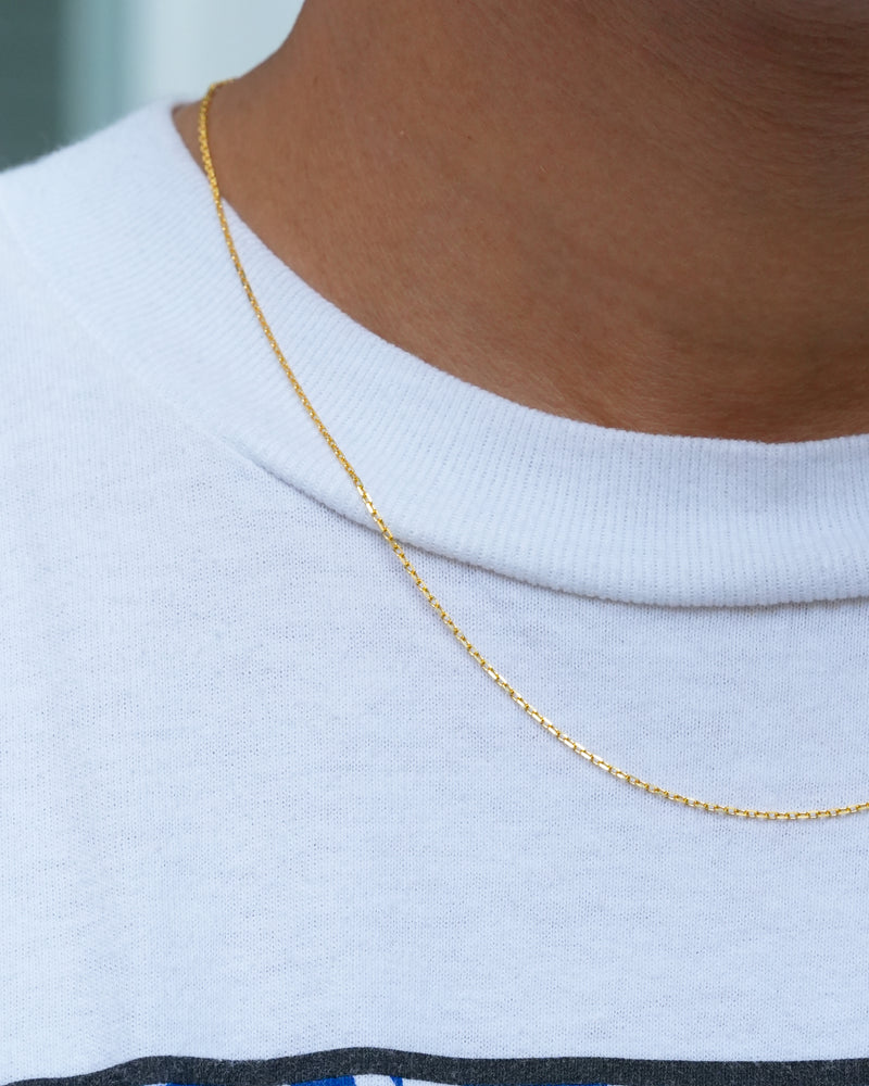 Cable Chain 0.42 Necklace K18 ¥162,470 - ¥211,090