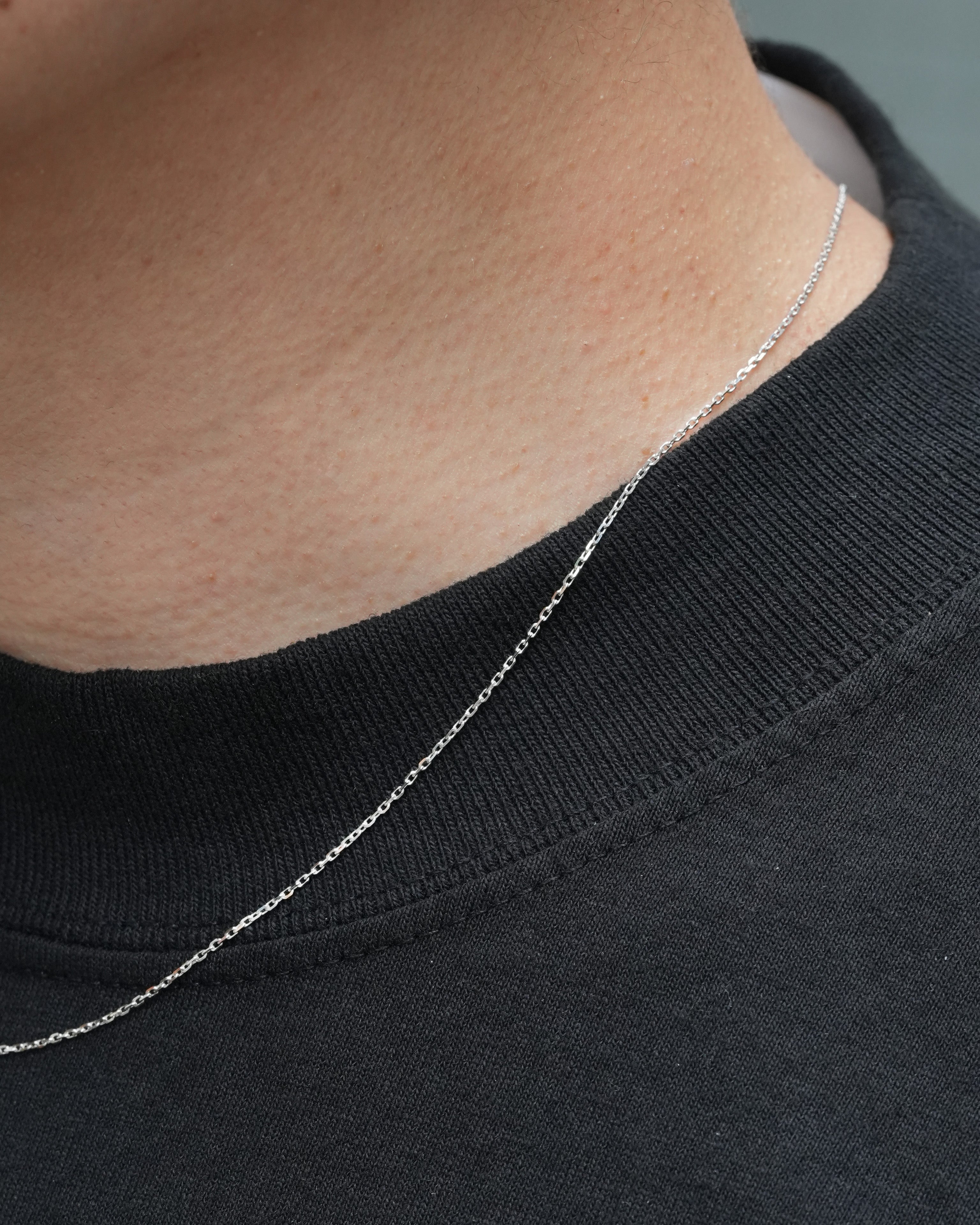 Cable Chain 0.33 Necklace PT850 ¥72,380 - ¥92,400