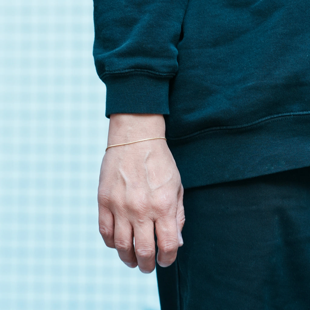 Snake Chain Bracelet K14YG