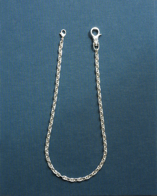 NEEDISのアンカーウォレットチェーン5.8mm、全長30cmと50cmの金属製ウォレットアクセサリー画像