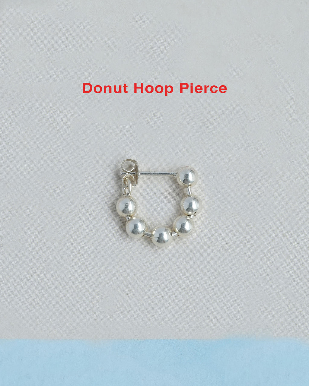 Donut Hoop Pirce(片耳用）