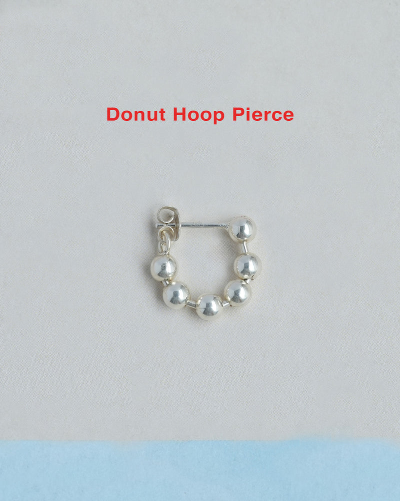 Donut Hoop Pirce(片耳用）