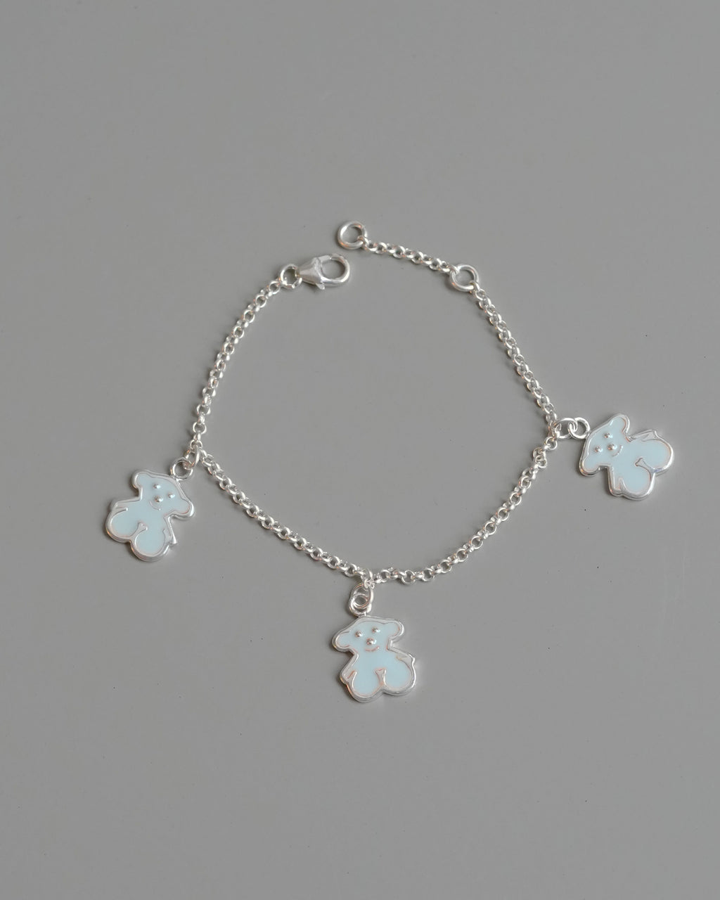 Enamel Bear Bracelet