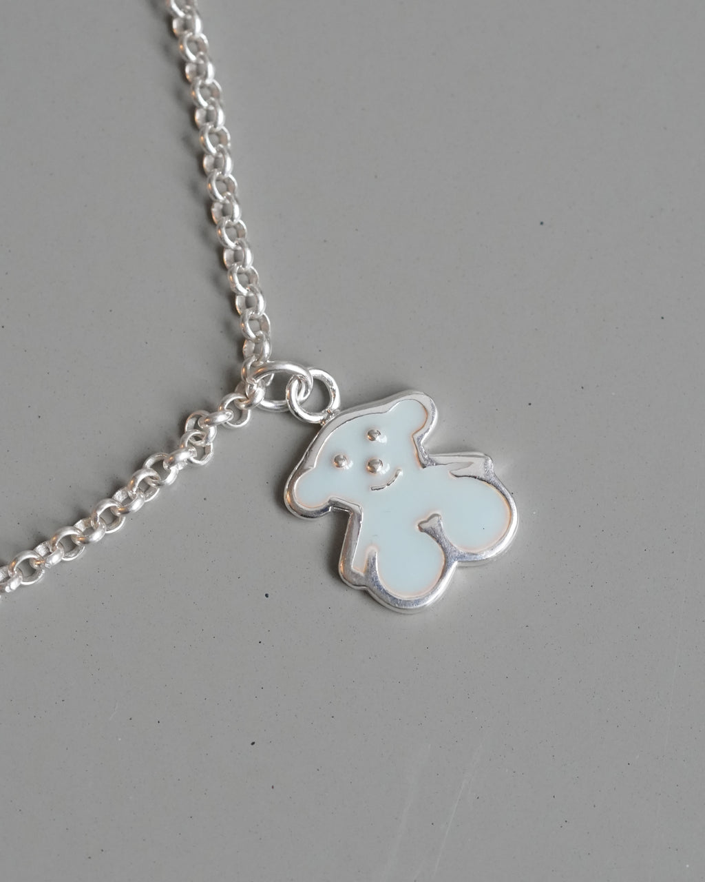 Enamel Bear Bracelet