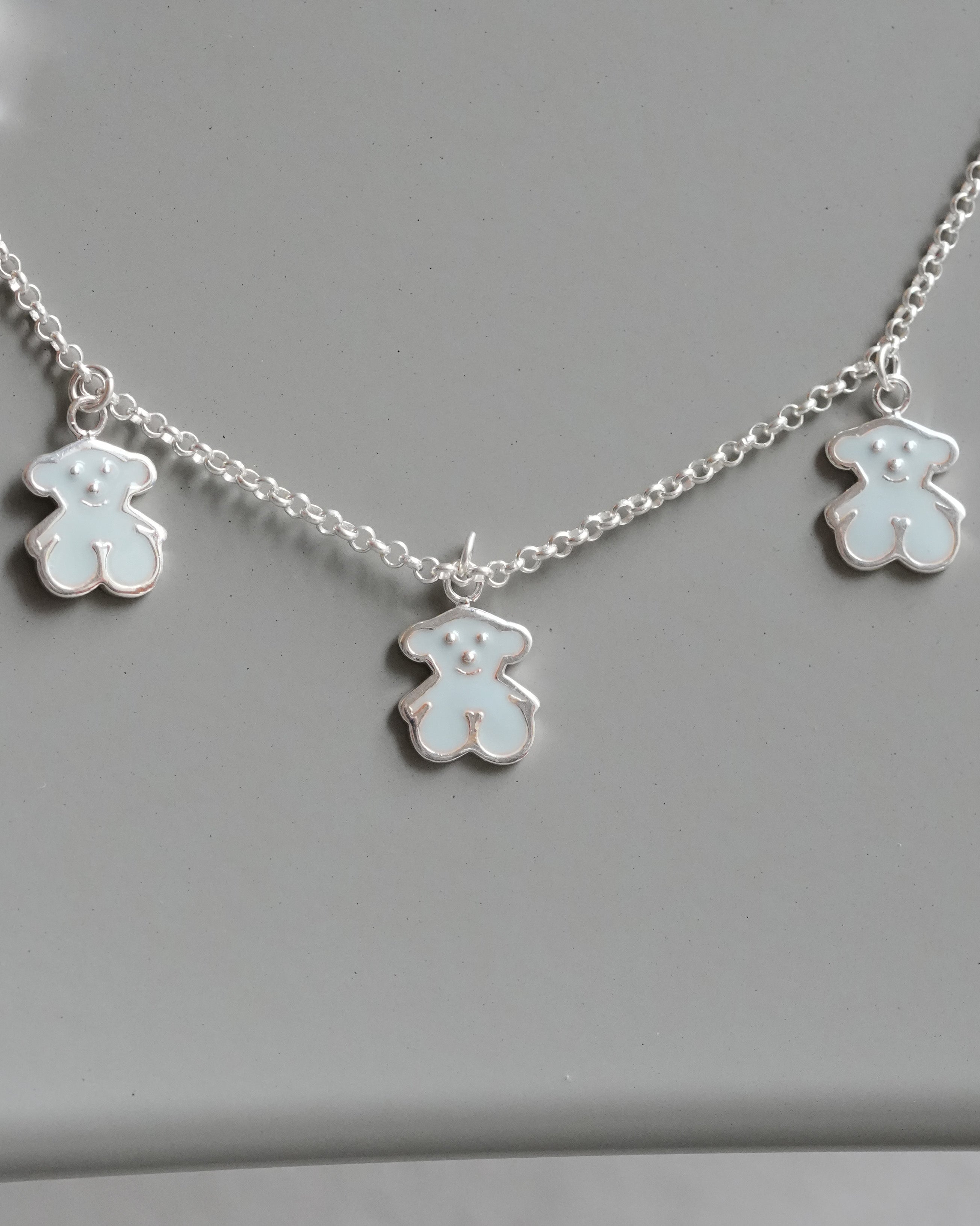 Enamel Bear Bracelet