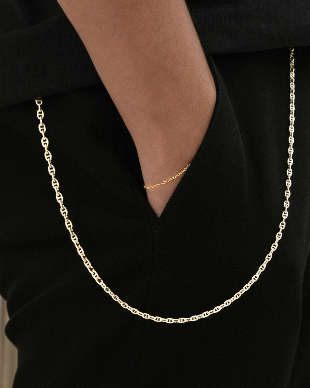 Anchor 4.6mm & 3.8mm Wallet Chain