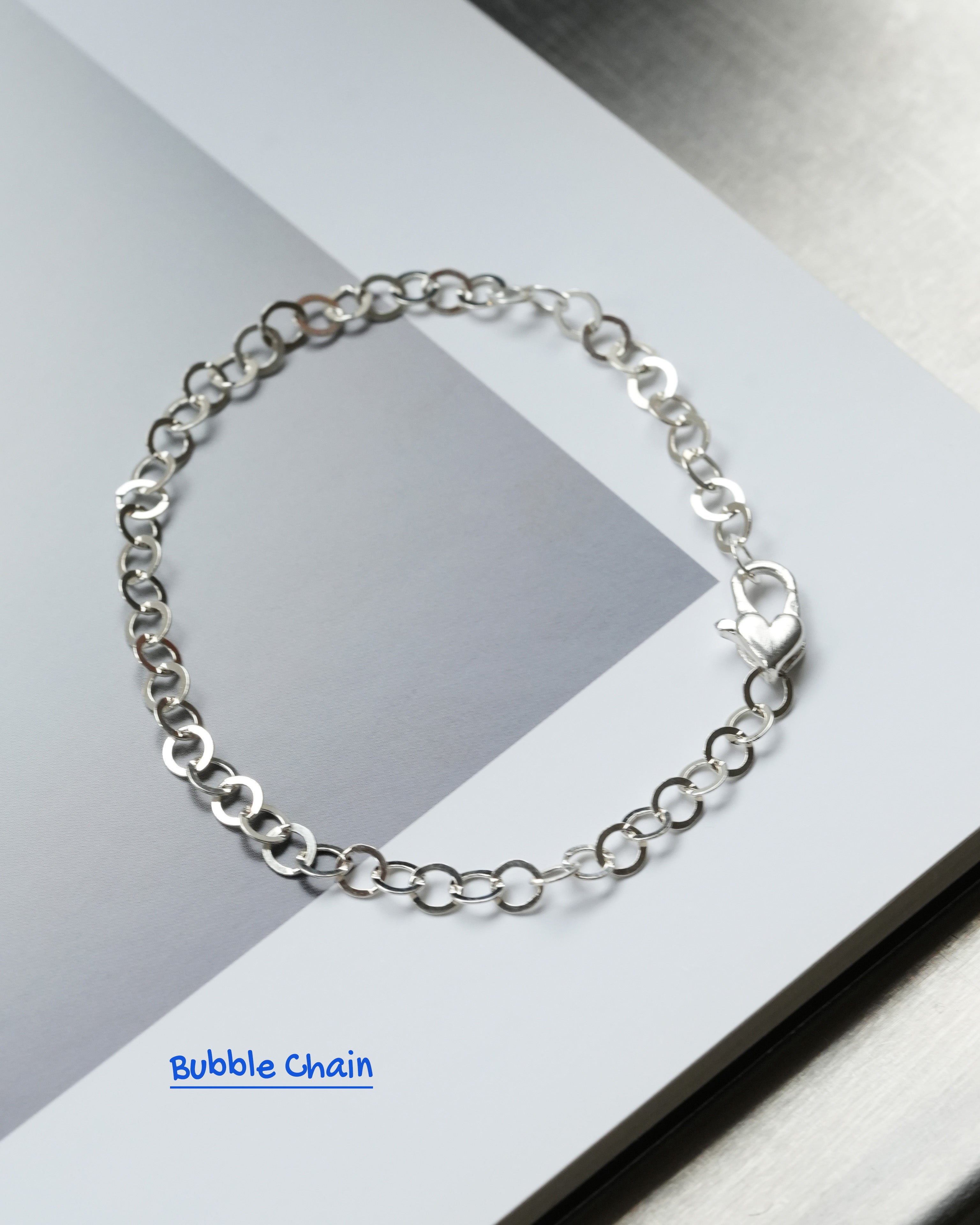 Italy Small Heart Clasp ブレスレット ¥6,490 ~ ¥8,470