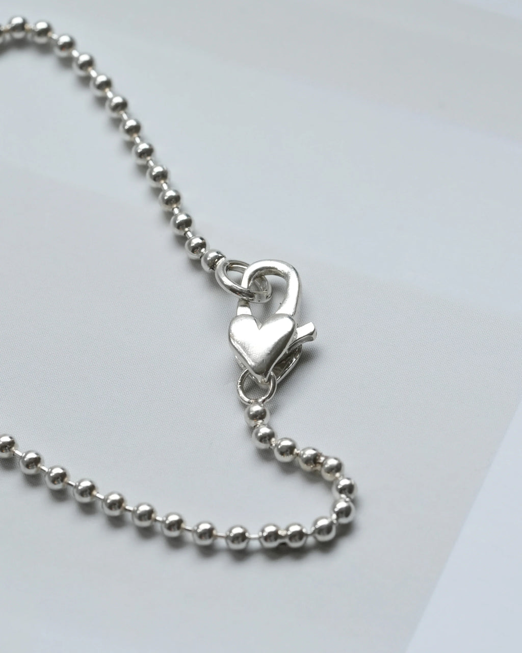 Italy Small Heart Clasp ブレスレット （ボールチェーン） ¥8,756   ~ ¥11,220